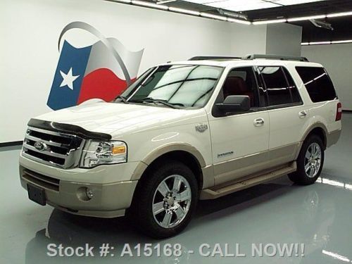 2008 ford expedition king ranch sunroof nav 20&#039;s 40k mi texas direct auto