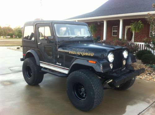 1977 jeep cj 5 renegade with hard top and full doors