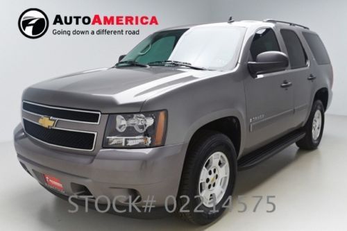 48k low miles 2009 chevy tahoe 1500 ls 4.8l v8 leather 3rd seat autoamerica