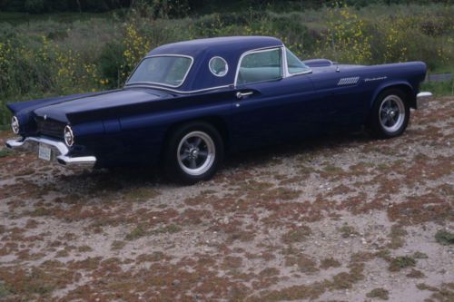 57 ford thunderbird featured in hot rod magazine hrm don francisco t-bird