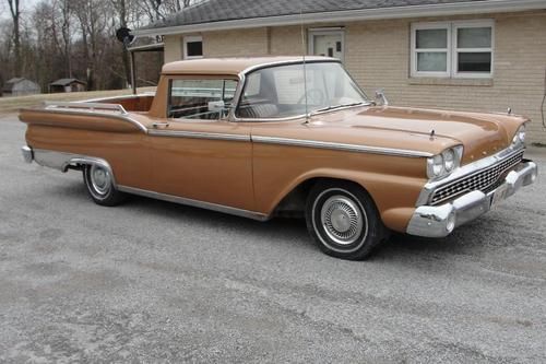 1959 ford ranchero 292 auto pickup