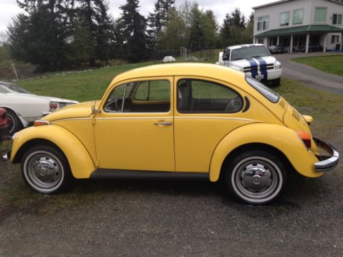 1974 volkswagen beetle in good condition!