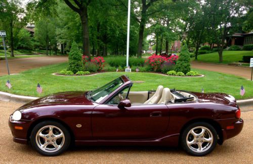 2000 mazda mx-5 miata &#034;special edition-only 3000 produced&#034; &#034;only 73k&#034;rare-6speed