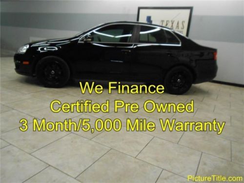 07 jetta wolfsburg auto moonroof certified pre owned warranty we finance texas