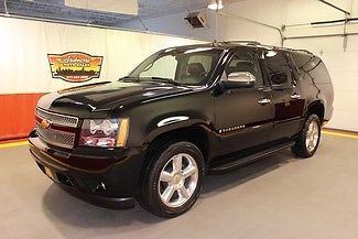 2007 suburban lt3 navigation sunroof dvd camera 4x4 one owner heated leather