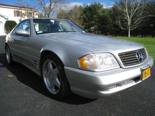 2001 mercedes sl500 original xenon, amg package, low miles, best color combo