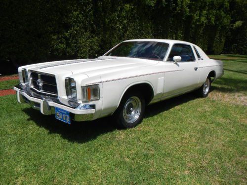 1979 chrysler 300 with 70,000 miles original california car original good shape