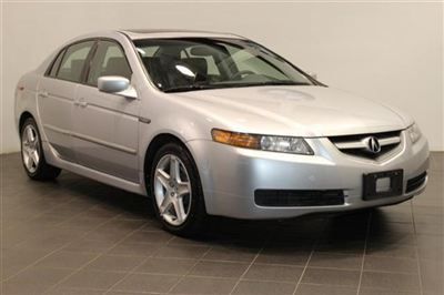 2004 acura tl silver leather moonroof automatic