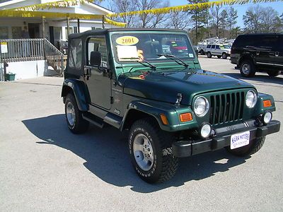 2001 jeep wrangler sahara 4x4