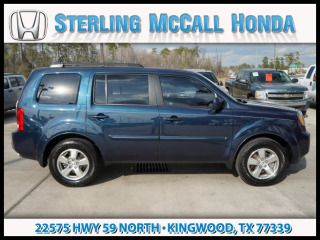 2011 honda pilot 2wd ex-l (certified) 8 pass seats,3rd row,leather,sunroof,cd