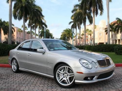Incredible find 21k original miles silver e55 amg like new in every way!
