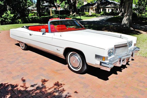 Simply gorgeous 1974 cadillac eldorado convertible just 66,977 miles must see.