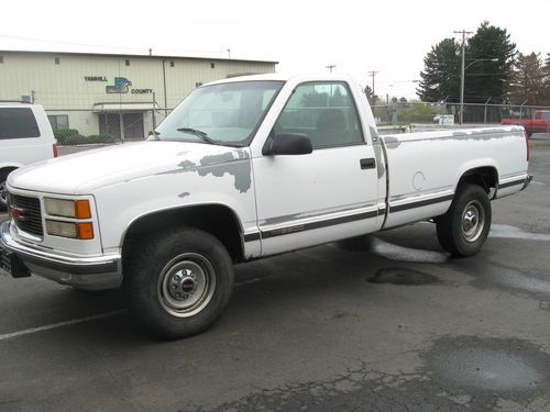 1999 gmc 2500 2x4 3/4 ton pickup