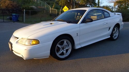 2 owner 98 ford mustang svt cobra coupe 5-speed manual 4.6l v8 make a shelby ?