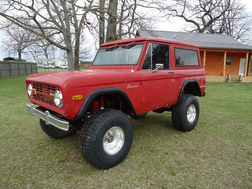 1977 ford bronco sport ps,disk brks lifted