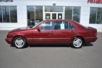 1999 red e320 mb tan leather moonroof sunroof low reserve rare car 6 cylinder