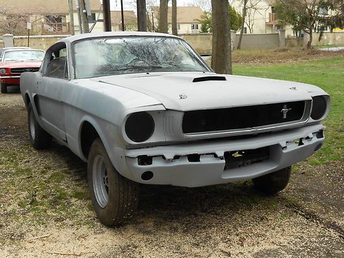 1966 ford mustang gt fastback project,2+2,66,1965,65,k,a,code,4 spd,gt 350,289