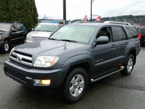 2003 toyota 4runner limited 4wd 58k miles 1 owner