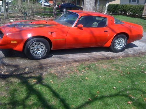1977 trans am perfect condition 4 speed "455 engine only 77 miles"
