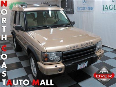 2004(04)discovery se 4x4 gold/beige moon heat/pwr sts lthr save huge!!!