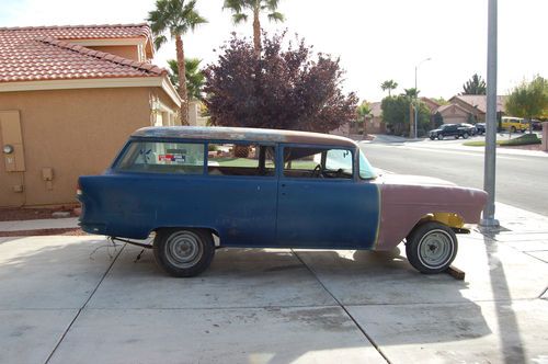 1955 chevy wagon 2dr