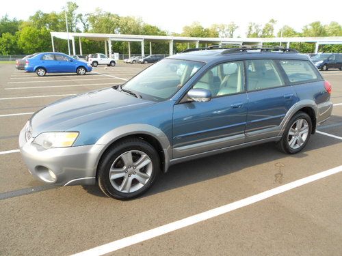 2005 subaru outback wagon,ll bean,awd,leather,panorama roof,v6,top of line,nice!