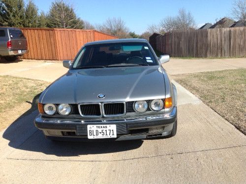 1988 bmw 750il 4 door automatic, the ultimate fast machine, no reserve auction