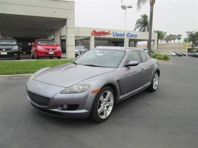 2005 mazda rx8 coupe, manual transmission, available financing, clean carfax