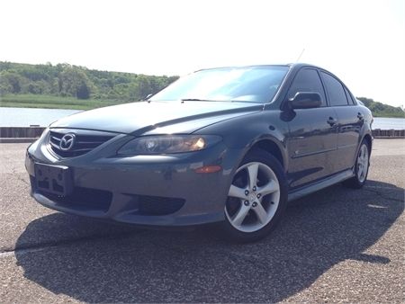 2005 mazda 6 s 5dr hatch sport package 5-speed stick with warranty!