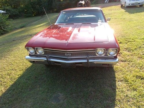 1968 chevrolet chevelle ss numbers matching 396 project