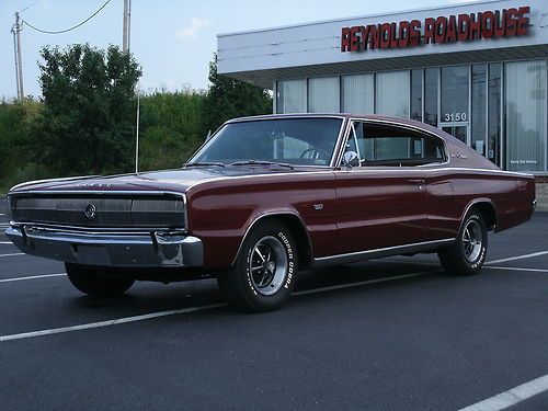 1966 dodge charger 383 4bl-325hp/727 auto-great driver/restorer-100% classic!