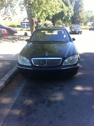 2002 mercedes benz s500 salvage runs, drives, looks great!