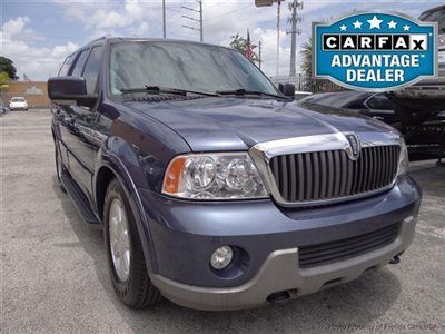 04 navigator 2-owners very clean carfax certified florida luxury suv wholesale