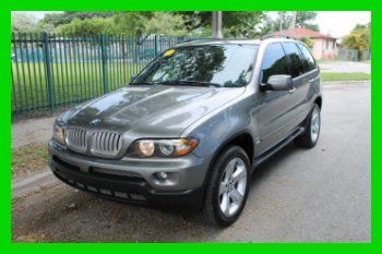 2006 no reserve bmw x5 4.4l panoramic sunroof sport package fl car drives great