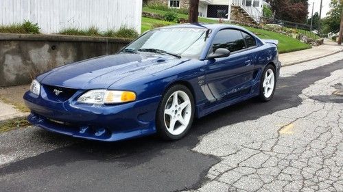 1997 ford mustang saleen s-281, 1 of 14 in moonlight blue, rare!, affordable!!!