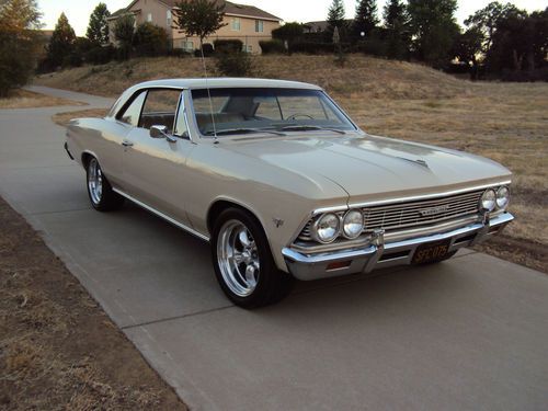 Super clean and dry california native 1966 chevelle factory v8 car