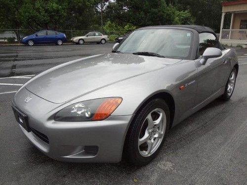 2000 s2000 convertible~all stock~adult owned~one of the nicest around~no-reserve