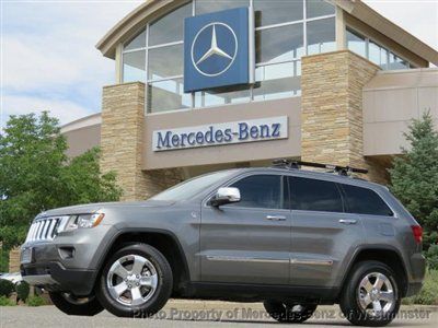 2012 jeep grand cherokee overland / 18k miles / 1 owner / 4x4