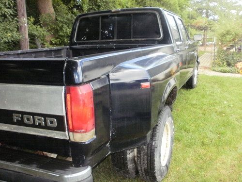 1989 ford f- 350 xlt lariat dually / ford pick-up truck /