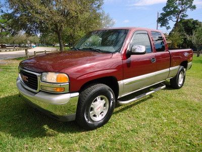 Florida 00 sierra z71 extended cab pick up clean carfax 3 door autom. no reserve