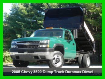 2005 chevrolet chevy silverado 3500 mason dump 4x4 6.6l lly duramax dmax diesel