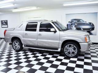 2004 cadillac escalade ext supercharged chrome 22's boards roofrack loaded