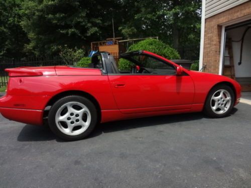 1995 nissan 300zx base convertible 2-door 3.0l,converted to twin turbo