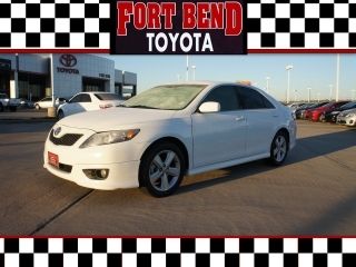 2010 toyota camry se v6 auto moon roof leather alloy wheels toyota certified