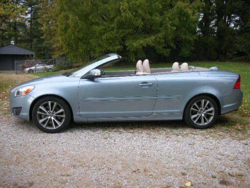 2011 volvo c70 t5 convertible one-owner! clear autocheck! make offer