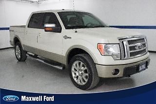 09 f150 supercrew king ranch 4x4, heated/cooled leather, sunroof, navi, clean!