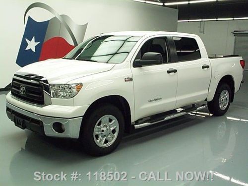 2012 toyota tundra crewmax 6-pass side steps 18&#039;s 30k!! texas direct auto