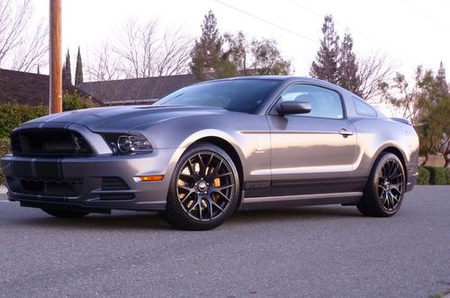 2013 ford mustang gt 5.0 shelby gt500 replica, with track pack, recaro, brembo