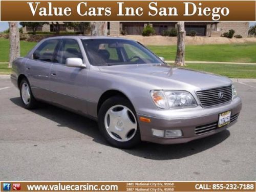 Hard to find a nicer lexus ls 400 in any year. this well maintained vehicle has