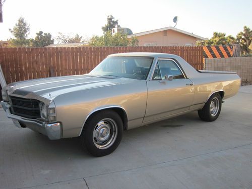 Classic 1971 el camino body &amp; wheels only *clean title*